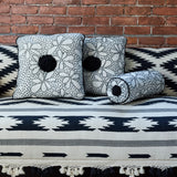 Hand Embroidered Neckroll Pillow