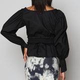 Shirred Bodice Blouse