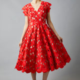 Cut Work Frock