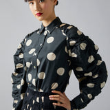 Shirred Sleeve Shirt