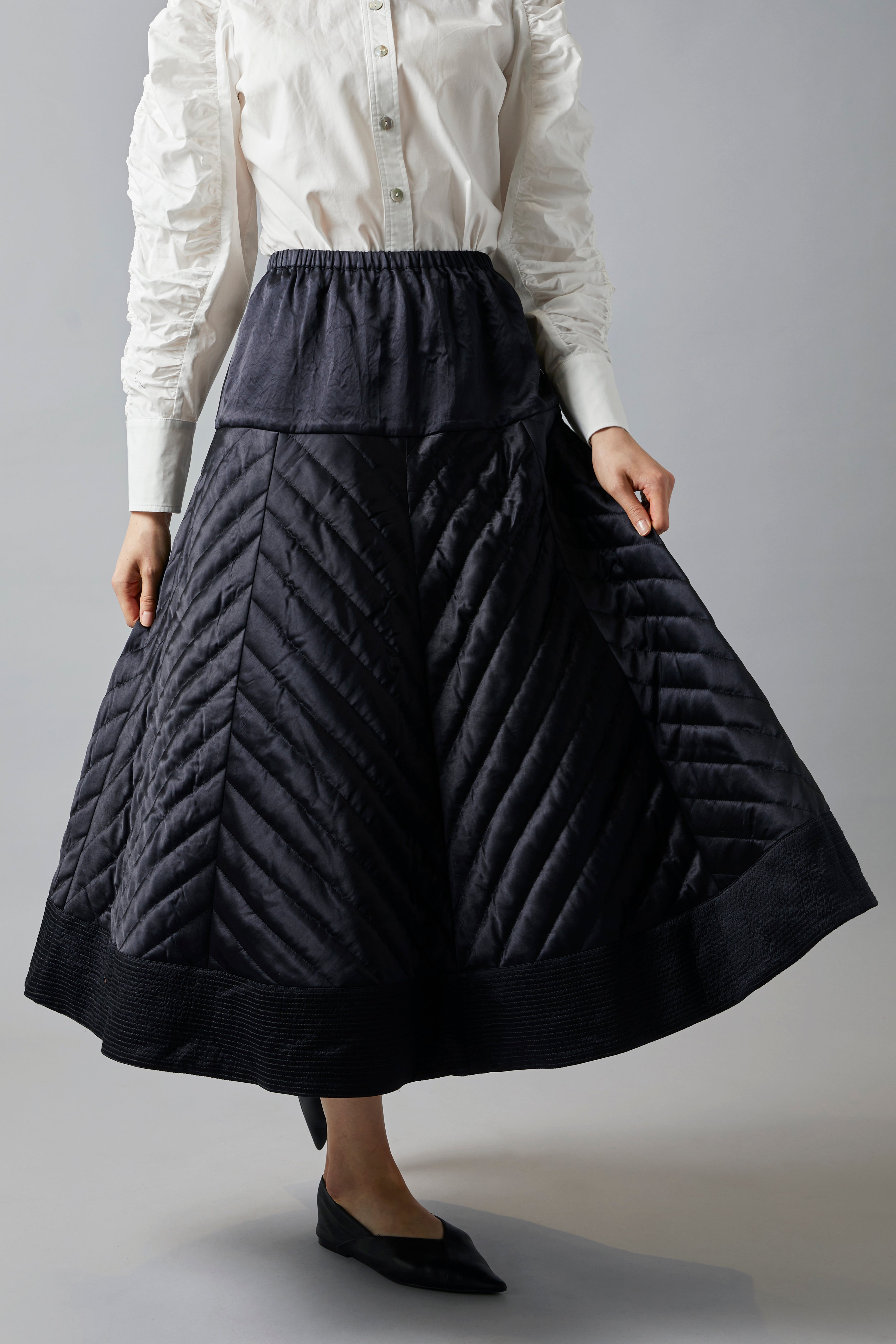 Quilted Skirt – Hope for Flowers by Tracy Reese