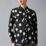 Frilled Button Down
