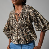 Shirred Blouse