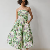 Ruched Strapless