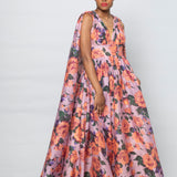 Maxi Caped Halter