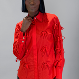 Bow Button Down