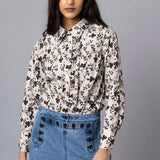 Frilled Button Down