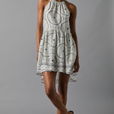 High/Low Halter Dress