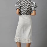 Short Sleeve Smocked Shirt