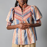 Smocked Shirt