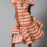 Tiered Peasant Dress