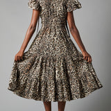 Tiered Peasant Dress
