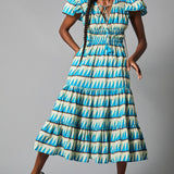 Tiered Peasant Dress