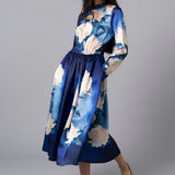 Stand Collar Dress
