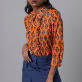 Frilled Button Down