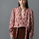 Tie Neck Shirt