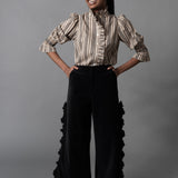 Frilled Button Down