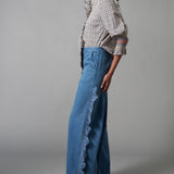 Frilled Button Down