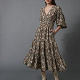 Tiered Peasant Dress