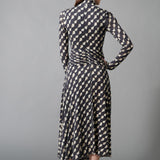 Draped Turtle Dress
