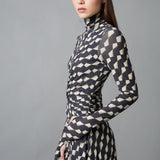 Draped Turtle Dress
