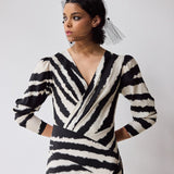 Surplice Dress