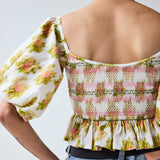 Off Shoulder Ruched Top