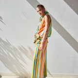 Sleeveless Frilled Buttondown