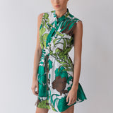 Sleeveless Shirtdress