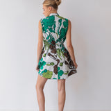 Sleeveless Shirtdress