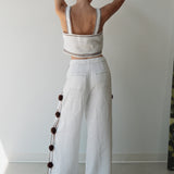 Embellished Pom Pom Pant