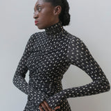 Draped Turtle Dress