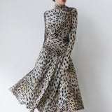 Draped Turtle Dress