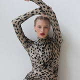 Draped Turtle Dress