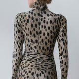 Draped Turtle Dress