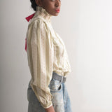 Pintucked Blouse