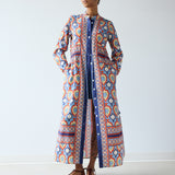 Band Collar Shirtdress