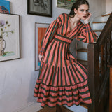 Tiered Peasant Dress