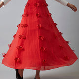 Bow Applique Skirt