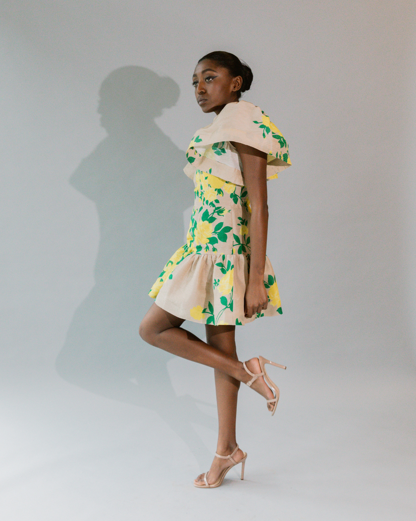 Hope for Flowers by Tracy Reese ★ Mixed-Print Shirt Dress Hope for Flowers by Tracy Reese Mixed-Print Shirt Dress