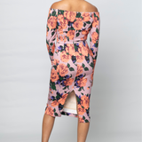Off Shoulder Sheath