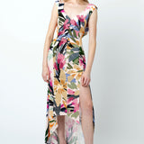 Draped Back Dress