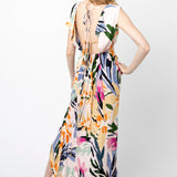 Draped Back Dress