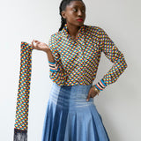 Fringed Stock Tie