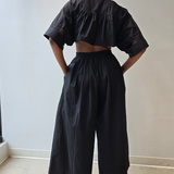Shirtwaist Jumpsuit