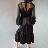 Black Tiered Shift
