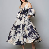 Cold Shoulder Frock