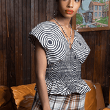 Peplum Shell