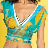 Smocked Waist Top