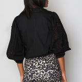 Embellished Sleeve Blouse